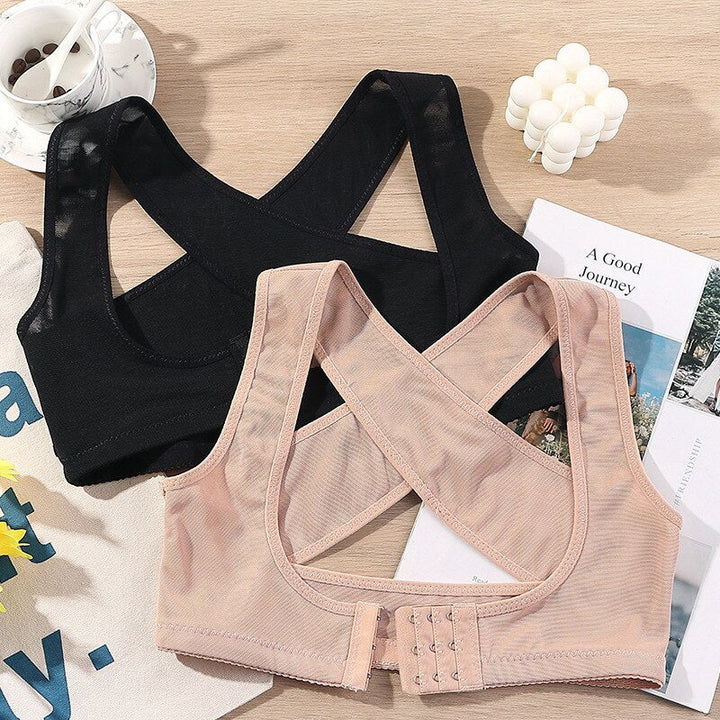 Slanke nylon bodyshaper houdingscorrector dames, discreet en comfortabel voor dagelijks welzijn.