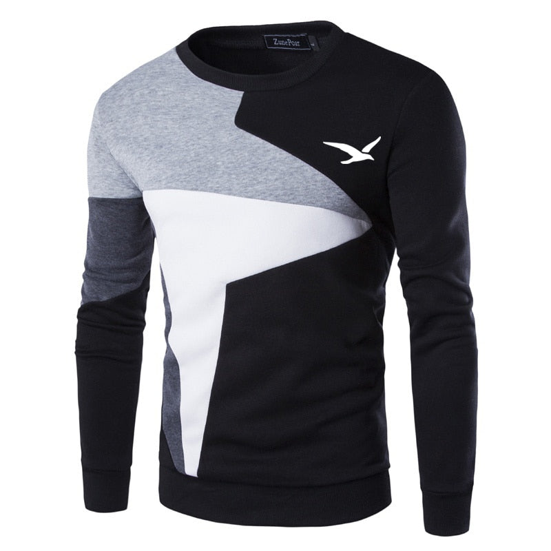 Heren Timo trui: comfortabele en stijlvolle wintertrui met ronde hals voor koude dagen. Perfect voor casual mode.