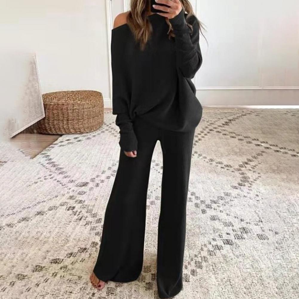 Zacht IslasSet I dames oversized huispak, comfortabele set voor thuis of ontspannen dagen. Ultiem comfort.