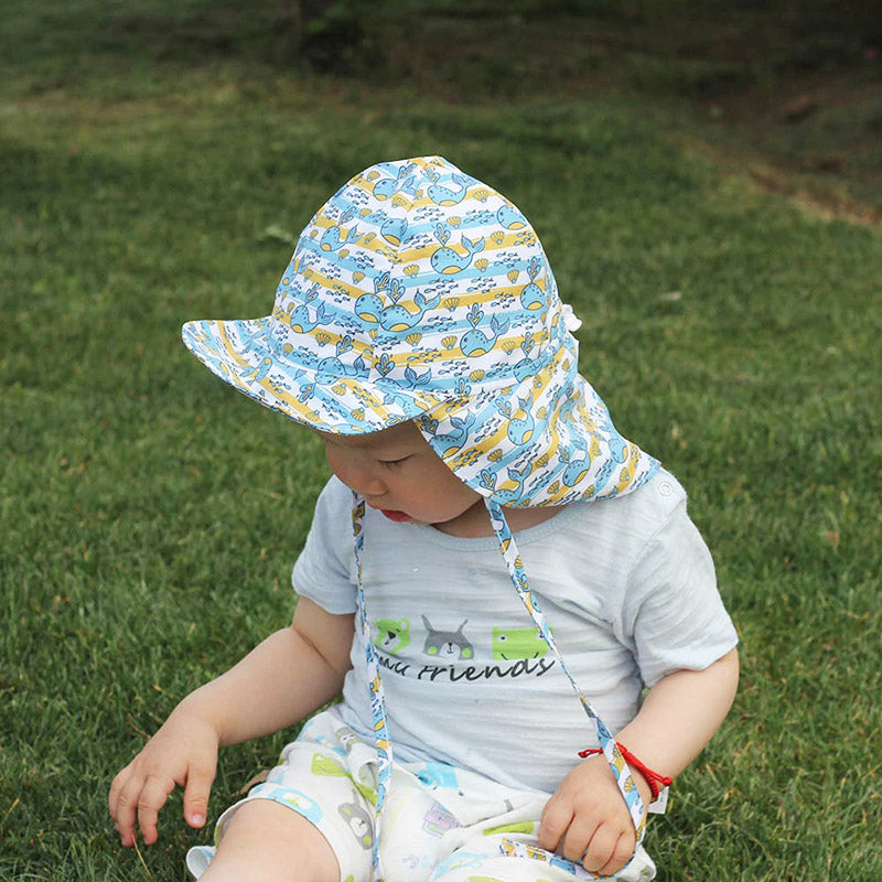 UV-beschermende bucket hat voor kinderen, sneldrogend en comfortabel voor alle zomeractiviteiten buiten.