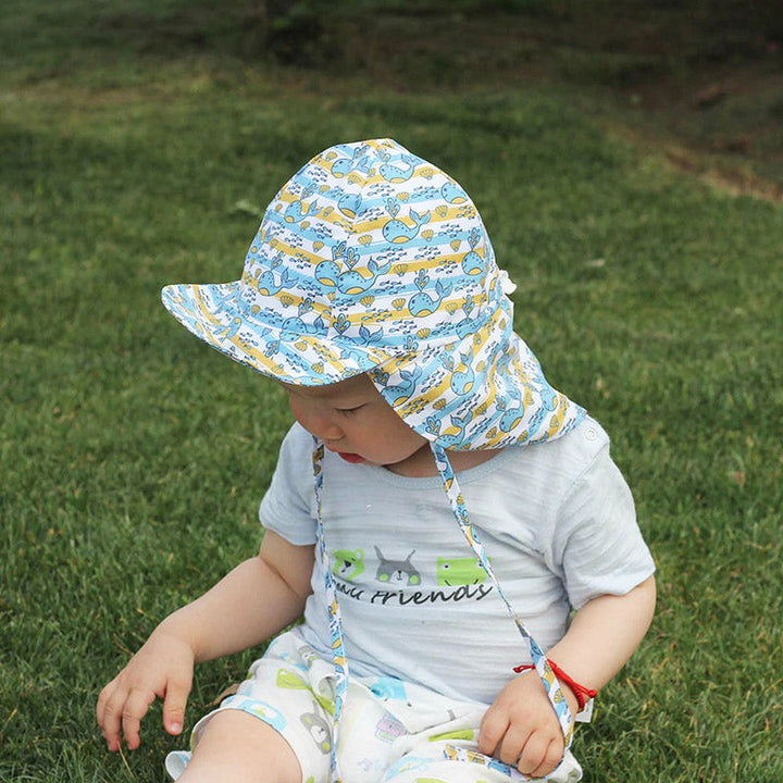 UV-beschermende bucket hat voor kinderen, sneldrogend en comfortabel voor alle zomeractiviteiten buiten.