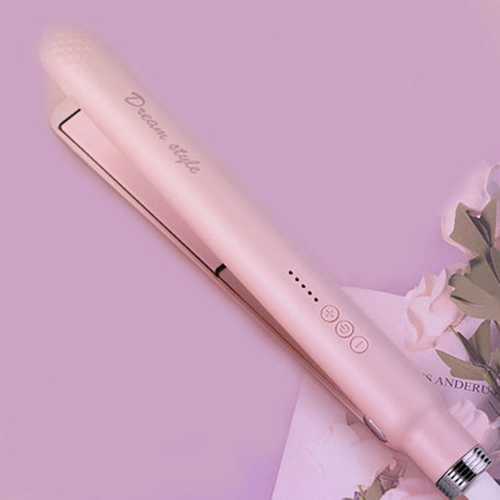 Dames HairToolz™ 2-in-1 krultang en stijltang, elegant ontwerp voor moeiteloze haarstyling.