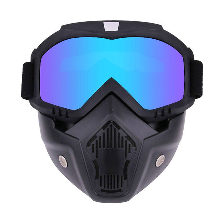 Winddichte outdoorbril met complete UV-bescherming, ideaal voor intensieve sporten.