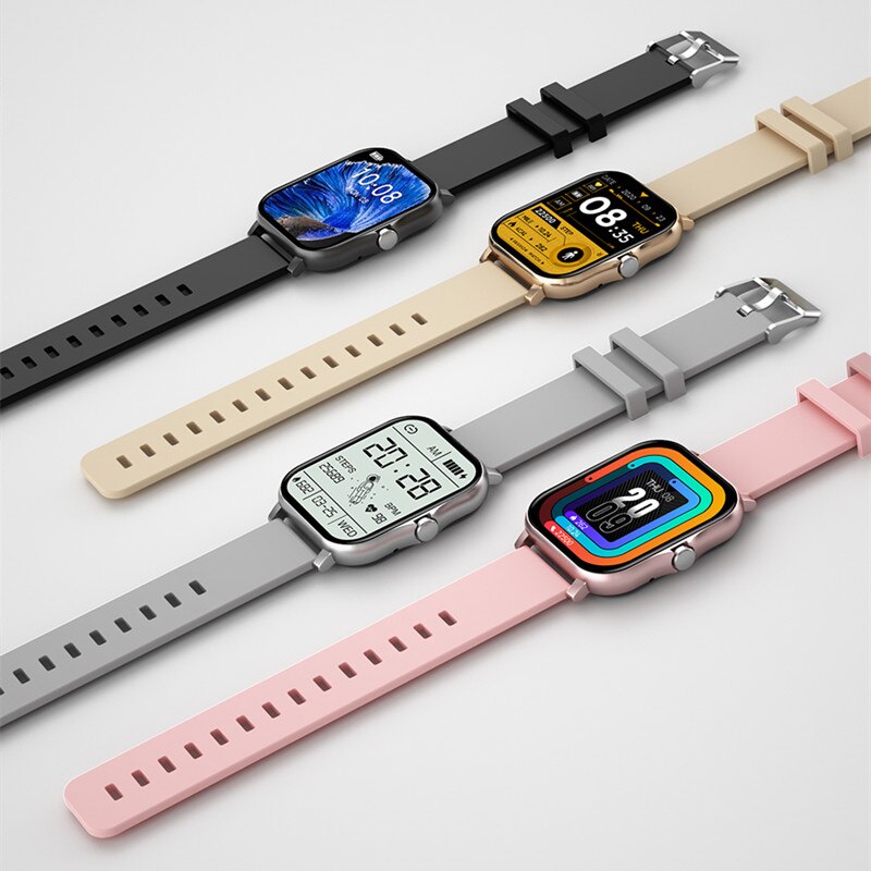 RoboWatch dames smartwatch met uitgebreide gezondheidsinzichten en slaapmonitoring.