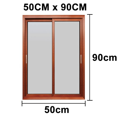 Detail van de EasyFix magnetische sluiting van de raamhor.
