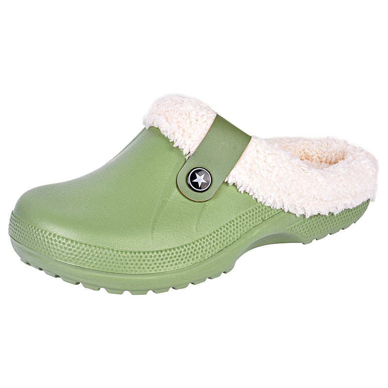 Comfortabele waterdichte unisex pantoffels, perfect als cadeau voor koude voeten.