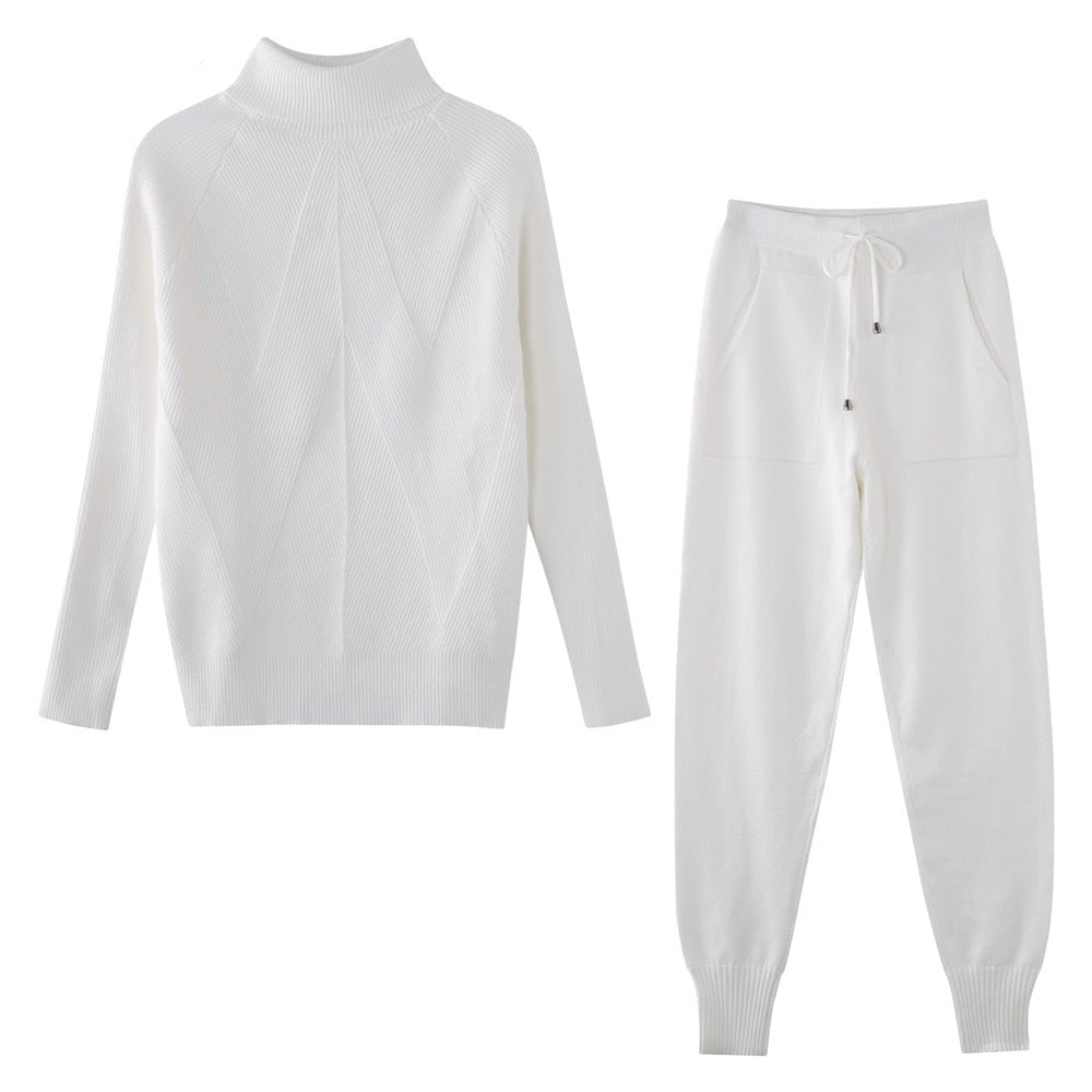 Hoogwaardig comfortabel huispak voor dames, de ideale modieuze loungewear.