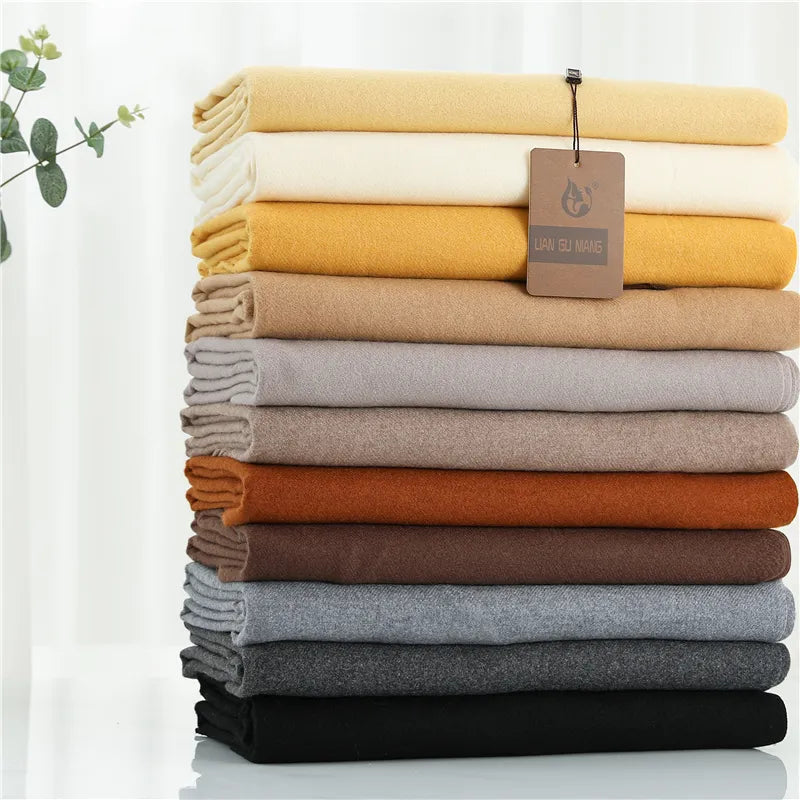 Dames kasjmier sjaal, oversized, zacht en warm, met verfijnde kwastjes.