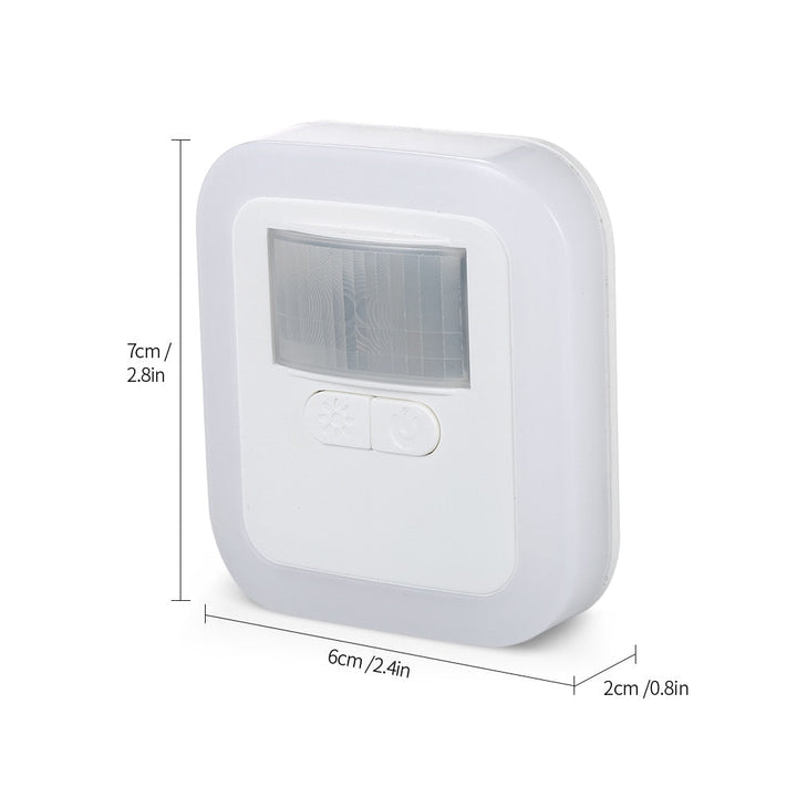 Veilig LED nachtlicht met automatische bewegingssensor, biedt slimme verlichting voor comfort en gemak thuis.
