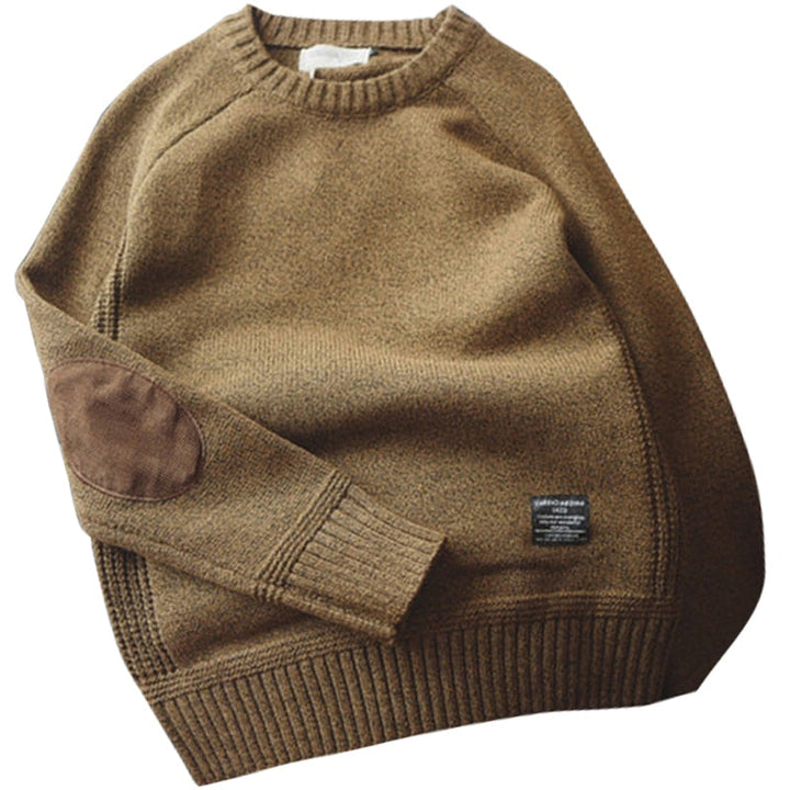 Heren Sven trui: een comfortabele wintertrui met ronde hals, essentiële herenkleding voor casual stijl.