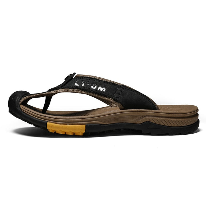 Veelzijdige heren sandalen, geschikt als zomerschoenen voor strand, zwembad en stedentrips.