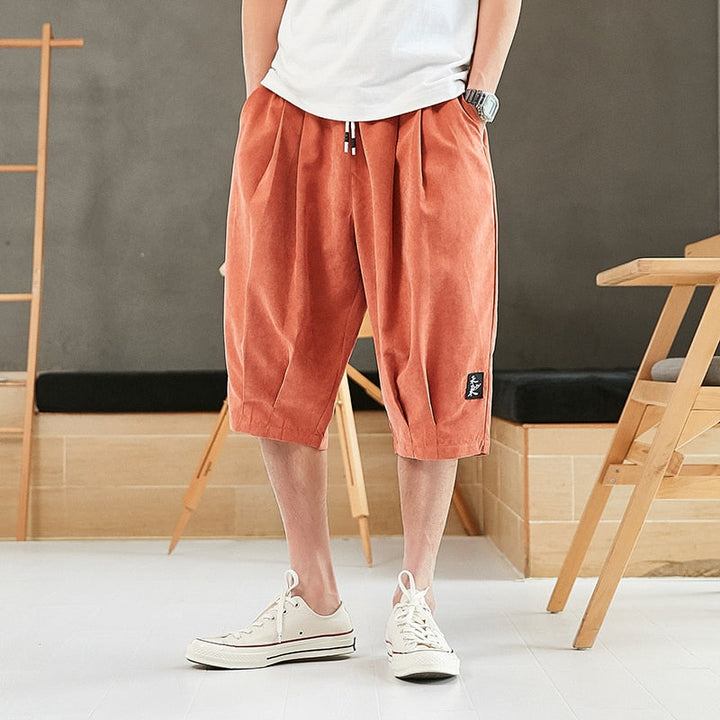 Heren casual jogger shorts, ideaal voor zomer en vrije tijd. Comfortabel en stijlvol.