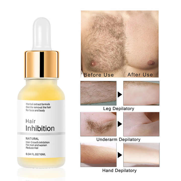 Zeg vaarwel tegen ongewenste gezichtsbeharing met dit natuurlijke haarremmende serum.