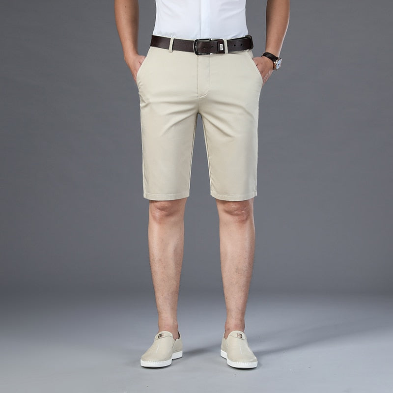 Nette heren korte broek, veelzijdige chino voor een stijlvolle zomerlook in herenmode.