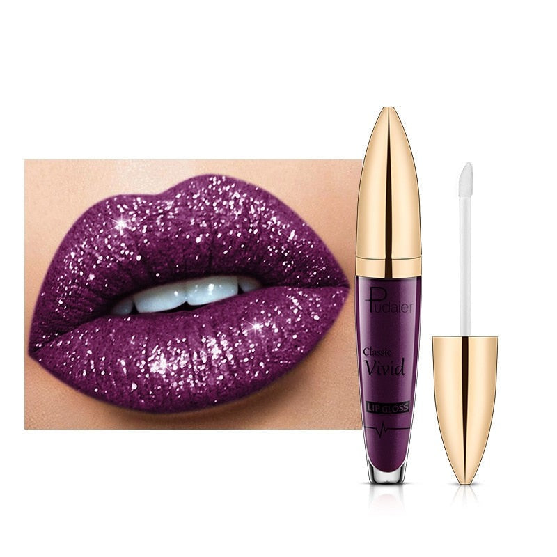 SparklingGloss: de perfecte glitter lipgloss voor dames, geeft diepe glans en shimmer aan lippen.