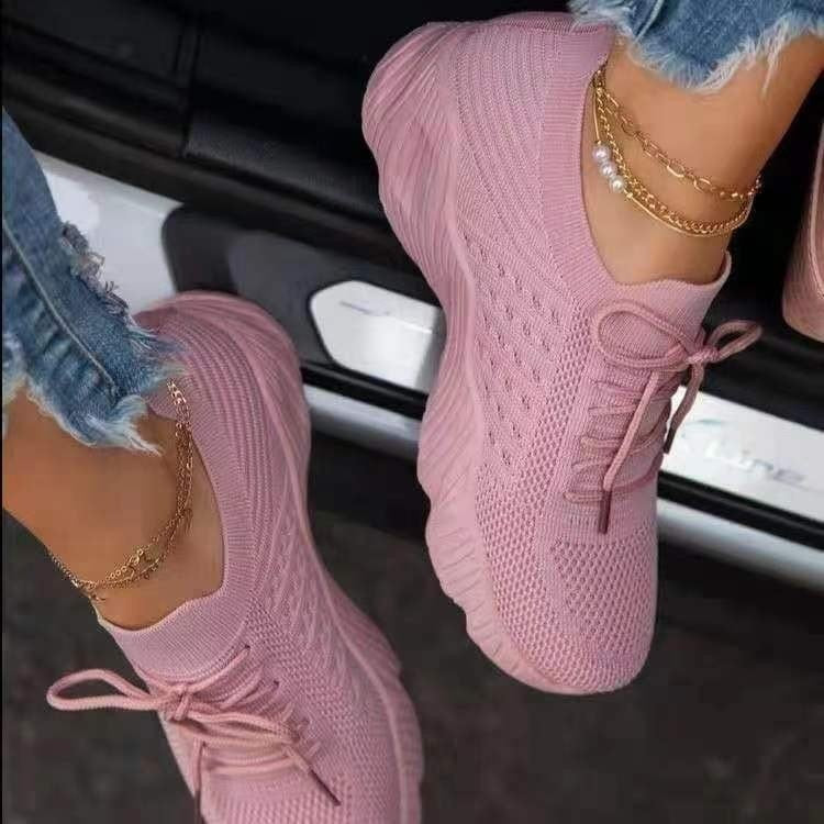 ComfySneaks™ dames sneakers, comfortabel voor dagelijks gemak met goede schokdemping.