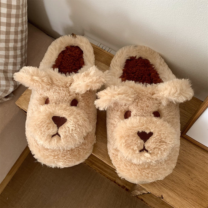Unisex pantoffels: zachte dieren sloffen. Warm, comfortabel en antislip. Perfect voor thuis.
