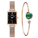 Goud/Zwart + Armband