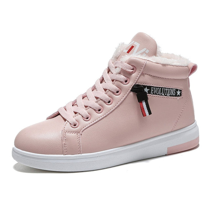 Zwarte BellasBoots winterlaarzen voor dames. Trendy en warme damesschoenen, perfect voor winterse mode.