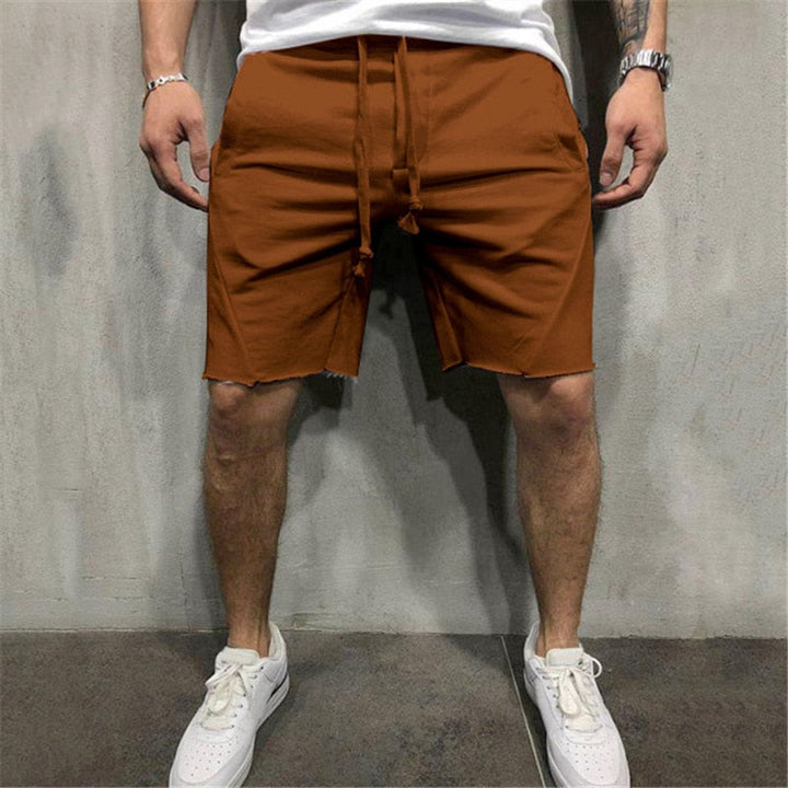 Trendy heren shorts met trekkoord. Praktische pasvorm en modern design voor dagelijks gebruik.