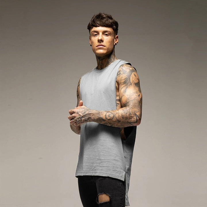 Comfortabele heren Tyga tanktop, duurzame kleding voor sportieve activiteiten.