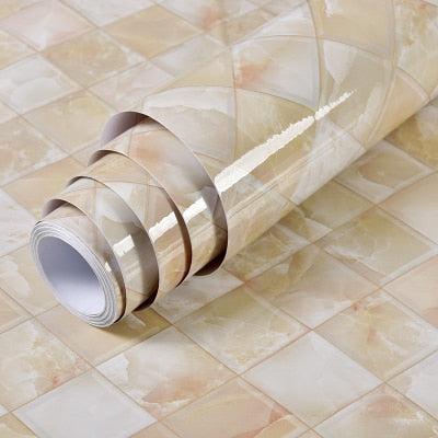Premium marmeren vinylfolie, voor een luxe, onderhoudsvriendelijke en duurzame interieur afwerking.