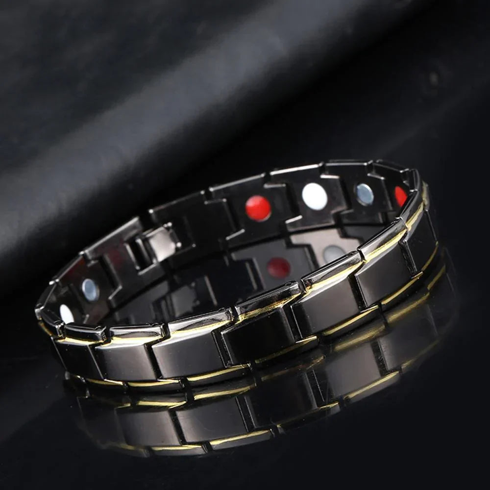 Magnetische gezondheidsarmband voor energie, welzijn en verbeterde bloedcirculatie, unisex.
