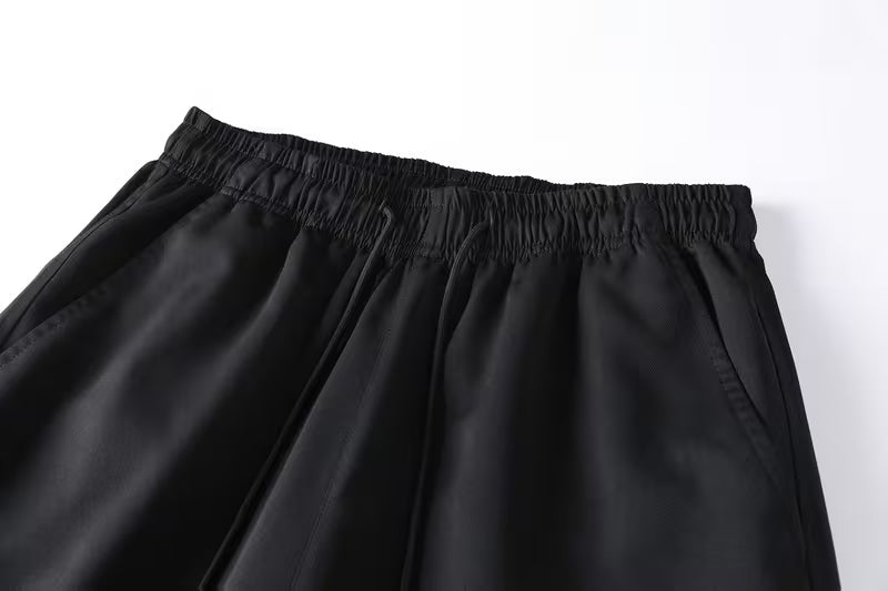 Rechte pijp heren cargo broek, perfect voor een utility look en optimaal draagcomfort.