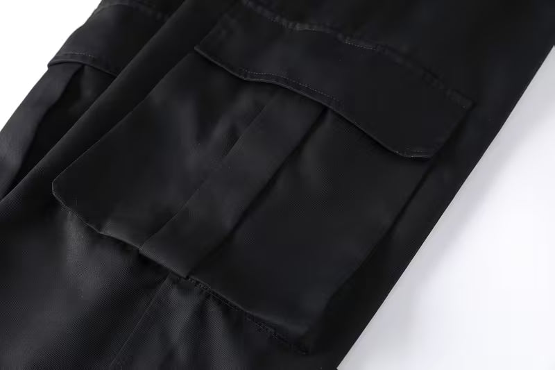 Comfortabele werkbroek heren, heavy-duty cargo stijl met praktische opbergzakken.