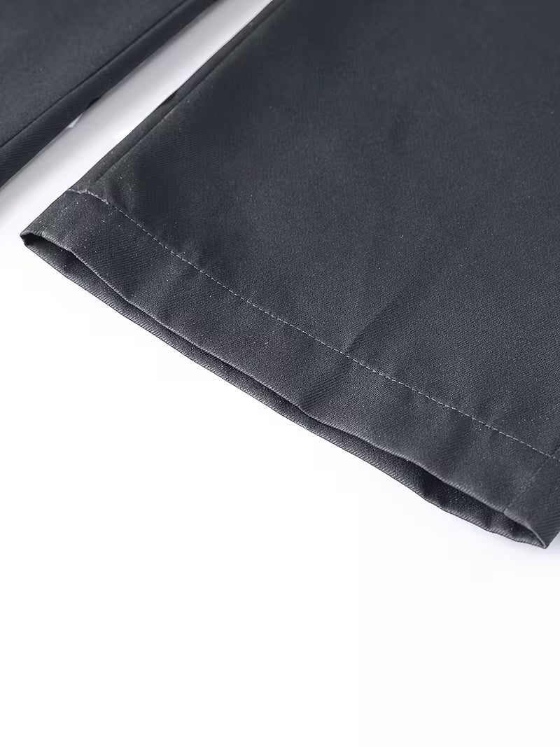 Heren casual cargo broek met verstelbare taille en heavy-duty constructie.