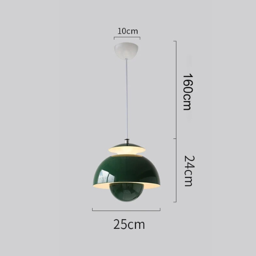 Minimalistische LED hanglamp met warm sfeervol licht, Scandinavisch design, eigentijdse interieurverlichting.