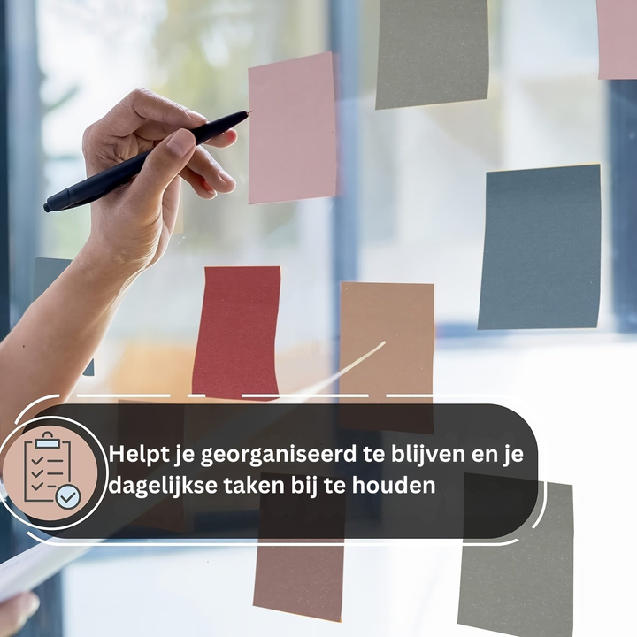 Vintage notitieblokjes set voor school en kantoor; handig voor korte memo's en lijsten.