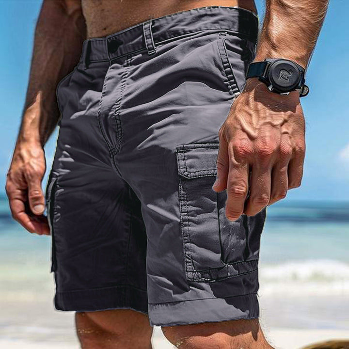 Veelzijdige heren cargo shorts, comfortabel en functioneel voor elk avontuur. Ideaal als zomershorts of vakantieshorts.