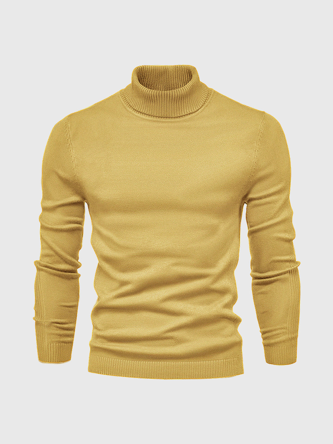 Herfst/winter heren coltrui met lange mouw, een essentieel en veelzijdig kledingstuk.