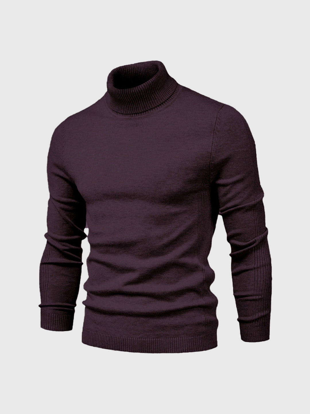 Elegante heren coltrui, lange mouw, veelzijdig te dragen van kantoor tot thuis, tijdloos.