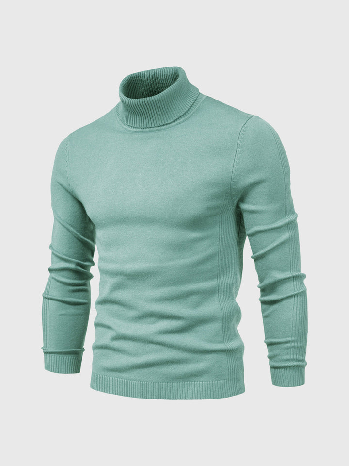 Elegante heren pullover met lange mouw, veelzijdig te combineren in diverse stijlen.