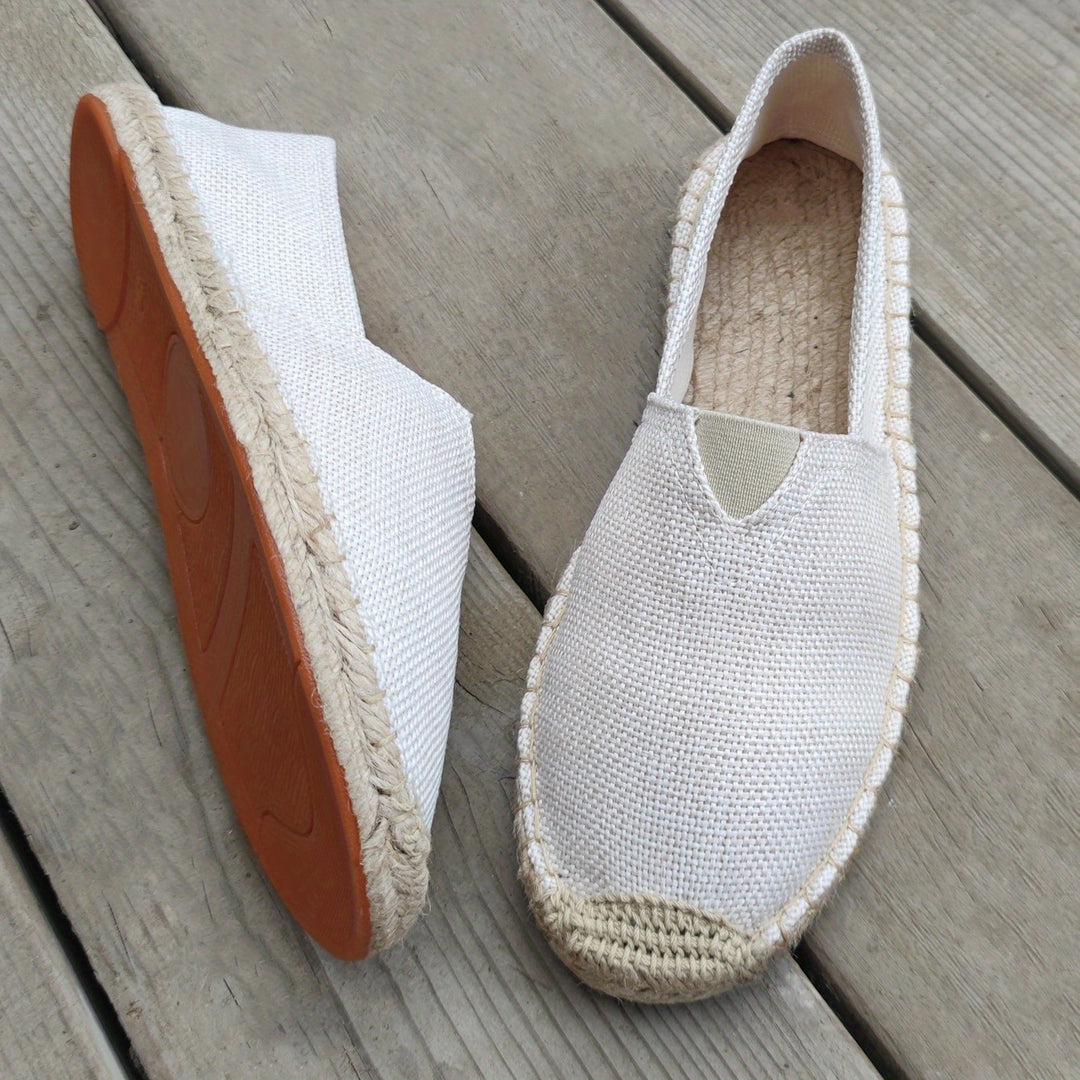 Heren espadrilles loafers blauw, stijlvol & comfortabel. Ideale instappers en zomerschoenen.