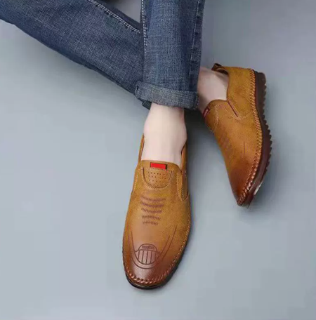 Moderne heren mocassins met ademend schoeisel voor optimaal comfort en flexibele antislip zolen, ideaal voor de zomer.