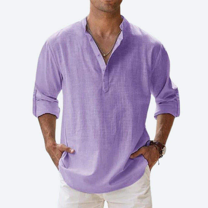 Herenoverhemd slim-fit, comfortabel en ademend. Perfect voor een professionele of casual uitstraling.