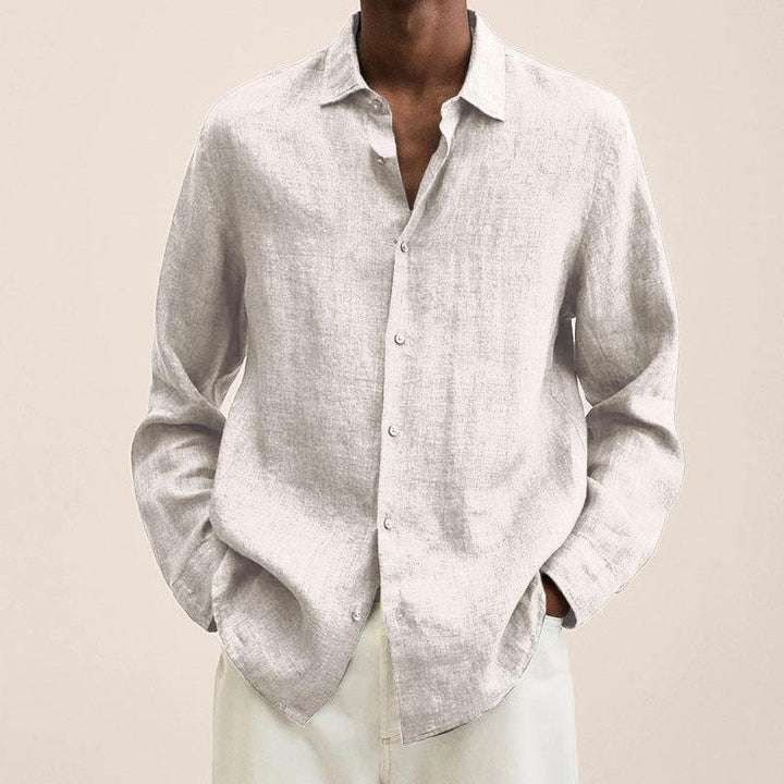 Stijlvol oversized heren overhemd, perfect voor herfst en winter. Casual comfort voor de moderne man.