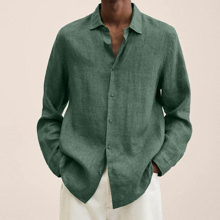 Essentieel oversized heren overhemd, comfortabel en casual. Een must-have voor de stijlvolle herenmode.
