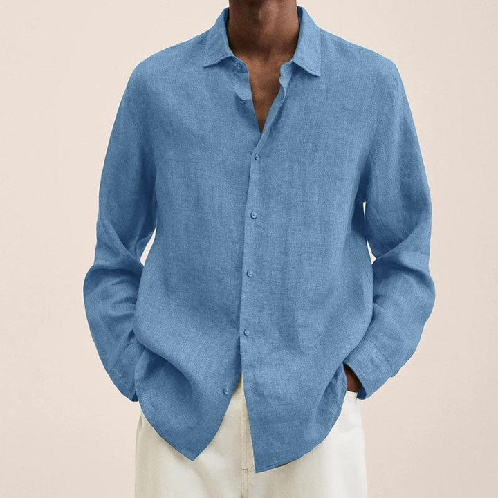 Ultiem comfortabel oversized heren overhemd voor dagelijkse kleding. Casual stijl, perfect voor herfst/winter.