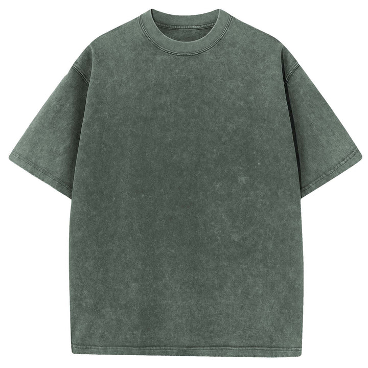 Vijf comfortabele en duurzame oversized heren T-shirts, veelzijdig voor elke casual outfit.