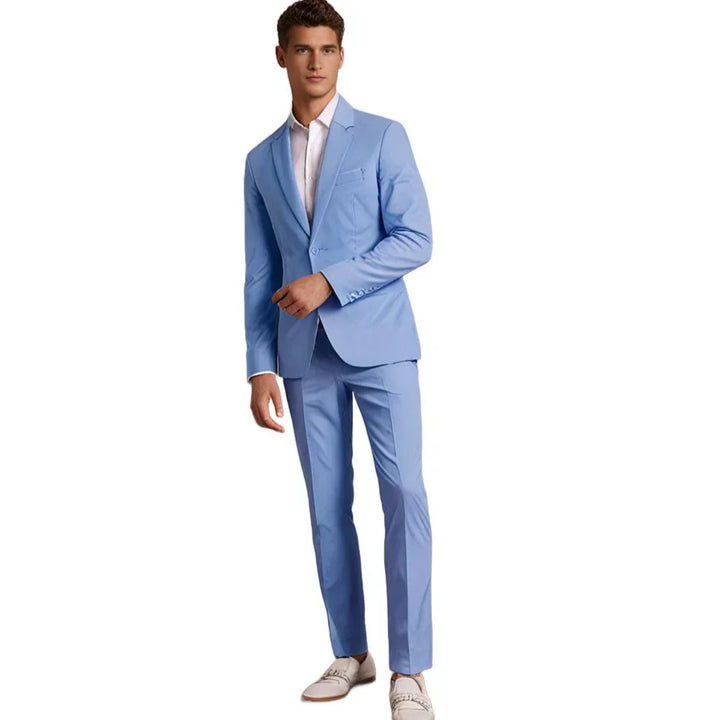 Comfortabele Hoymans heren broek, perfect passend bij het colbert voor een complete pak set.