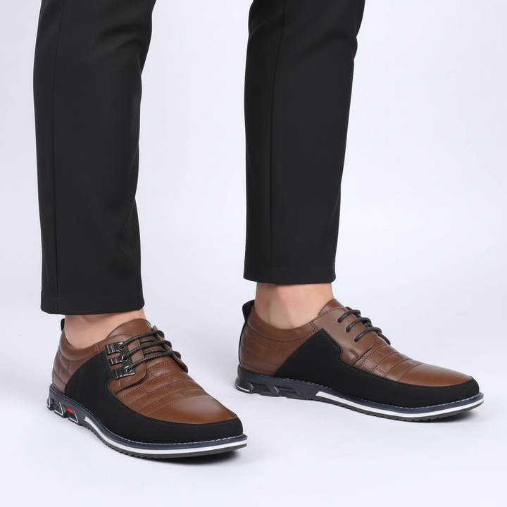 Formele en casual heren comfortschoenen van leer, met een antislipzool en elegante uitstraling voor elke gelegenheid.