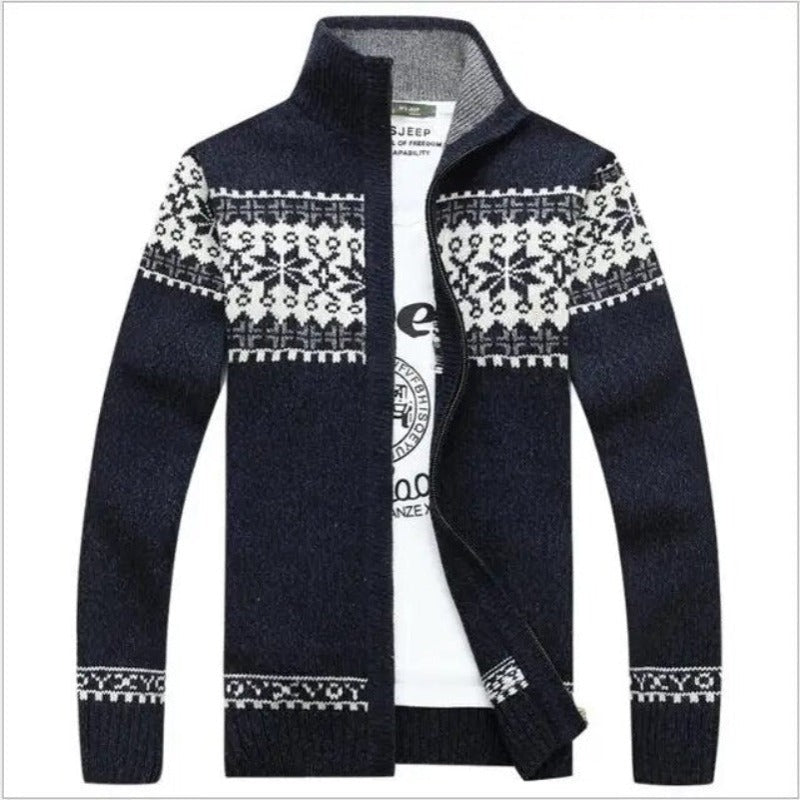 Casual gebreid heren vest, comfortabel en warm, met een tijdloos Scandinavisch design voor elke man.