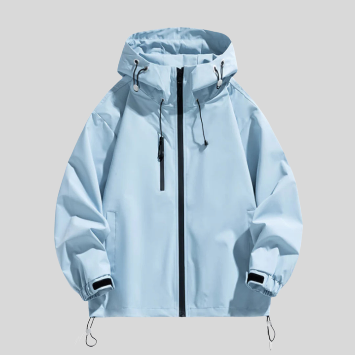 Comfortabele Nathan capuchonjas voor heren, warm en geïsoleerd, geschikt voor diverse buitenactiviteiten.