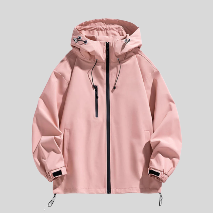 Veelzijdige Nathan geïsoleerde herenjas, perfect als winterjas met capuchon en warmte-isolatie.