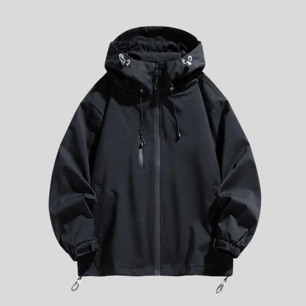 Nathan herenjas: een warme, comfortabele capuchonjas, ideaal als buitenkleding voor de winter.
