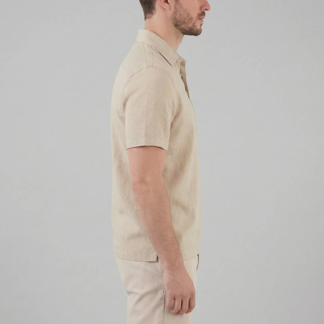 Lente heren polo shirt met korte mouwen, regular fit en handige borstzak, zeer veelzijdig.